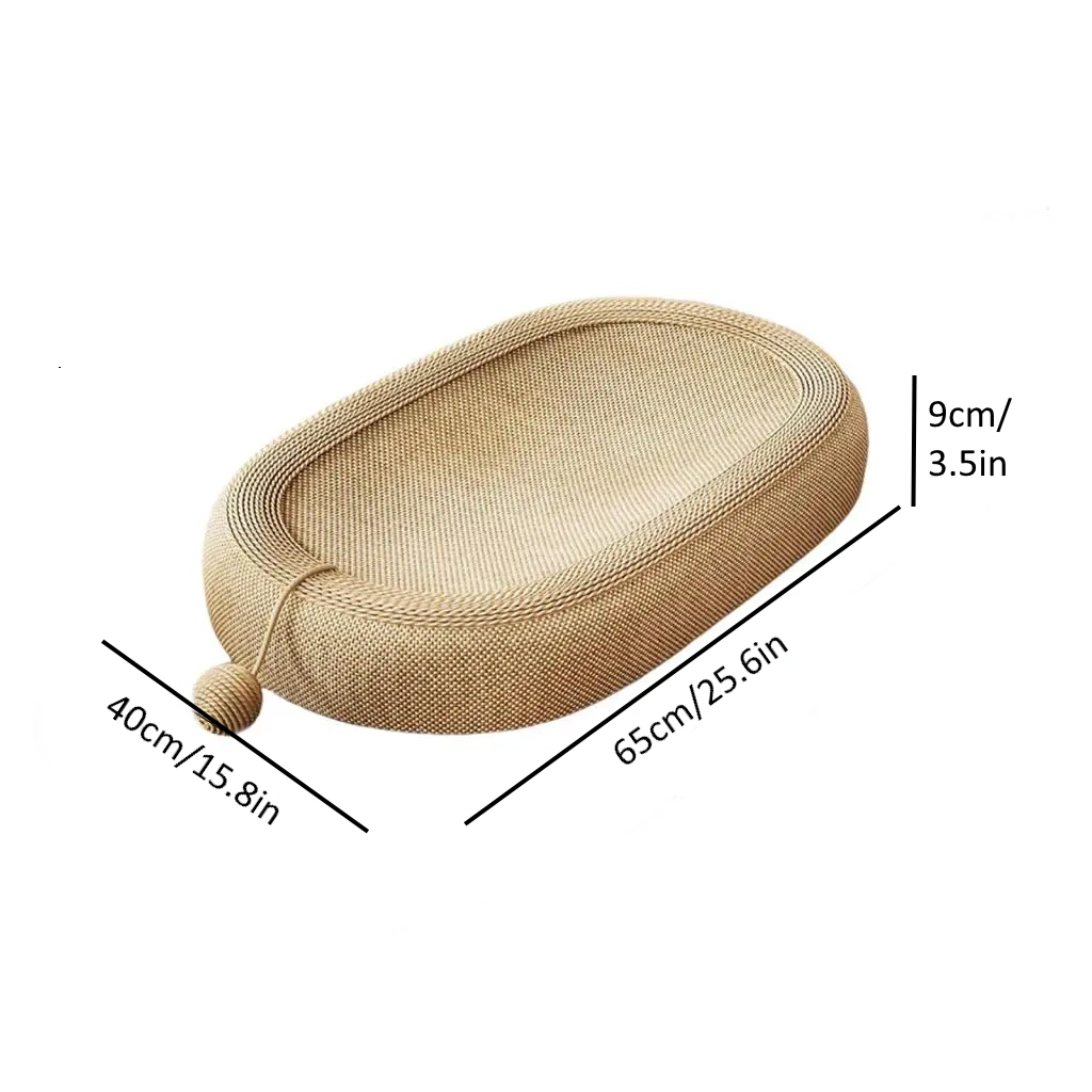 Sisal Cat Scratcher with Ball